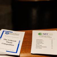 3MT programs and People's Choice Award ballots.